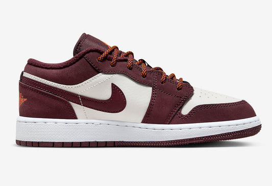 Air Jordan 1 Low GS Night Maroon