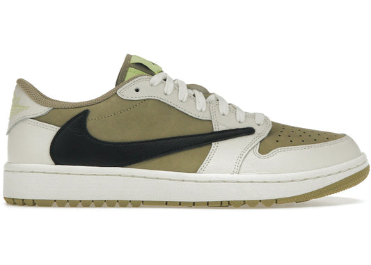 Air Jordan 1 Low Golf Travis Scott Neutral Olive