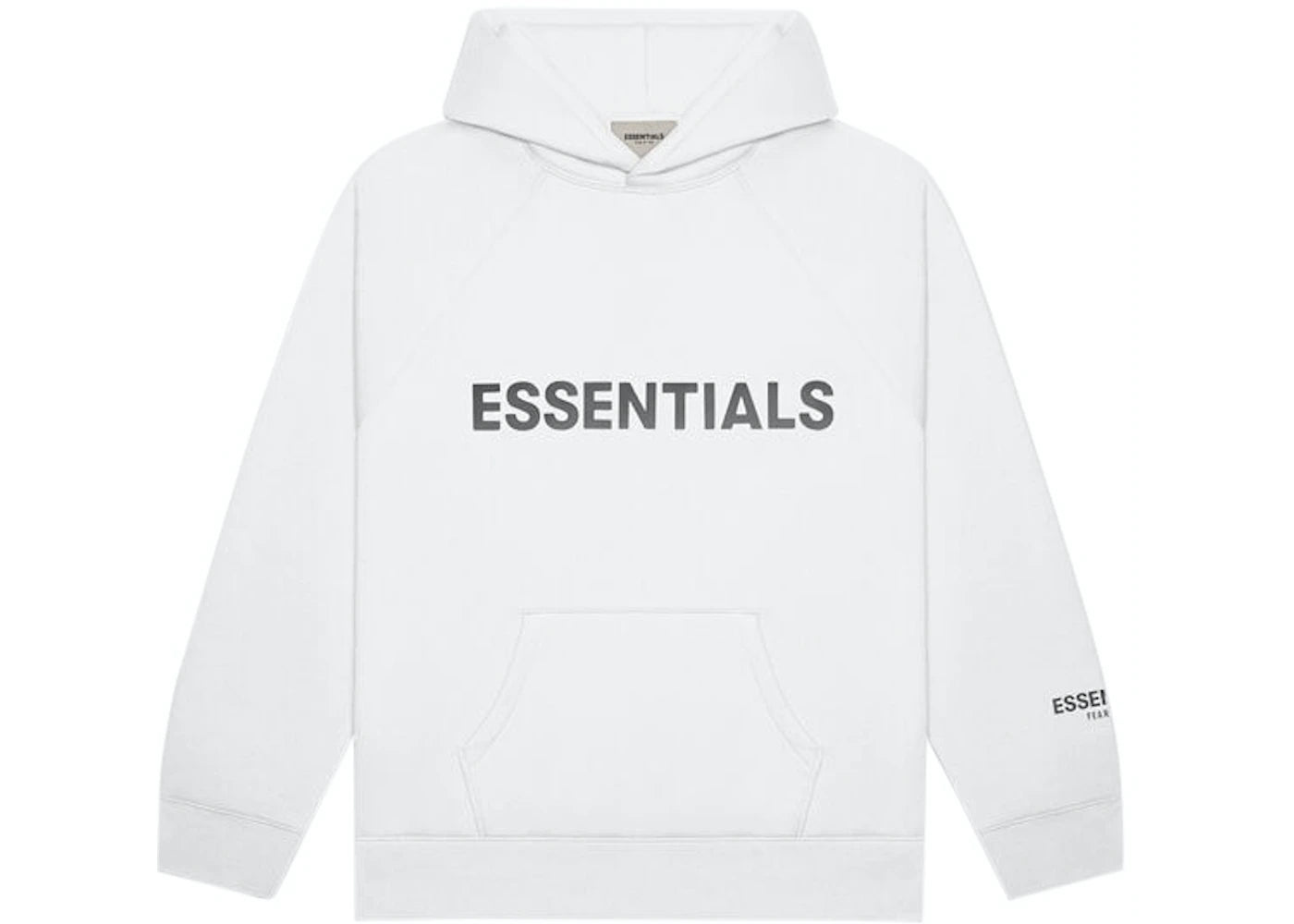 Fear of God Essentials Hoodie SS20 White