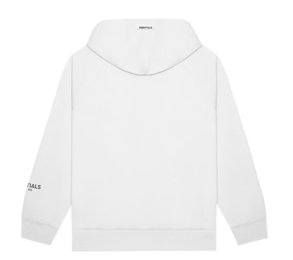 Fear of God Essentials Hoodie SS20 White