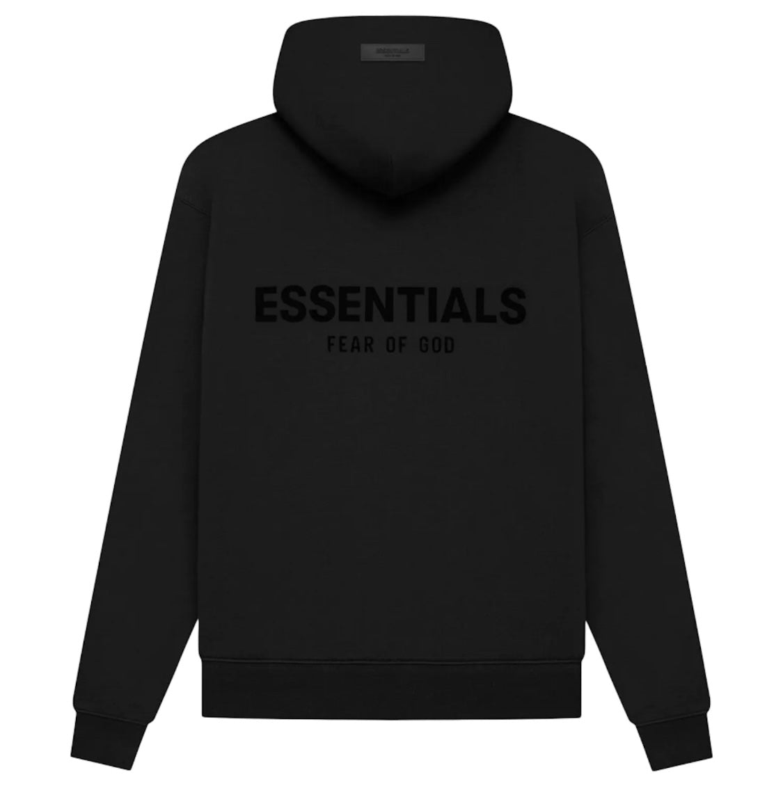 Fear of God Essentials Hoodie SS22 Stretch Limo Black