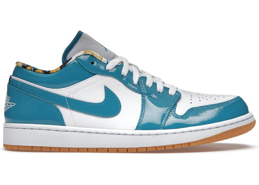 Air Jordan 1 Low Barcelona Cyber Teal