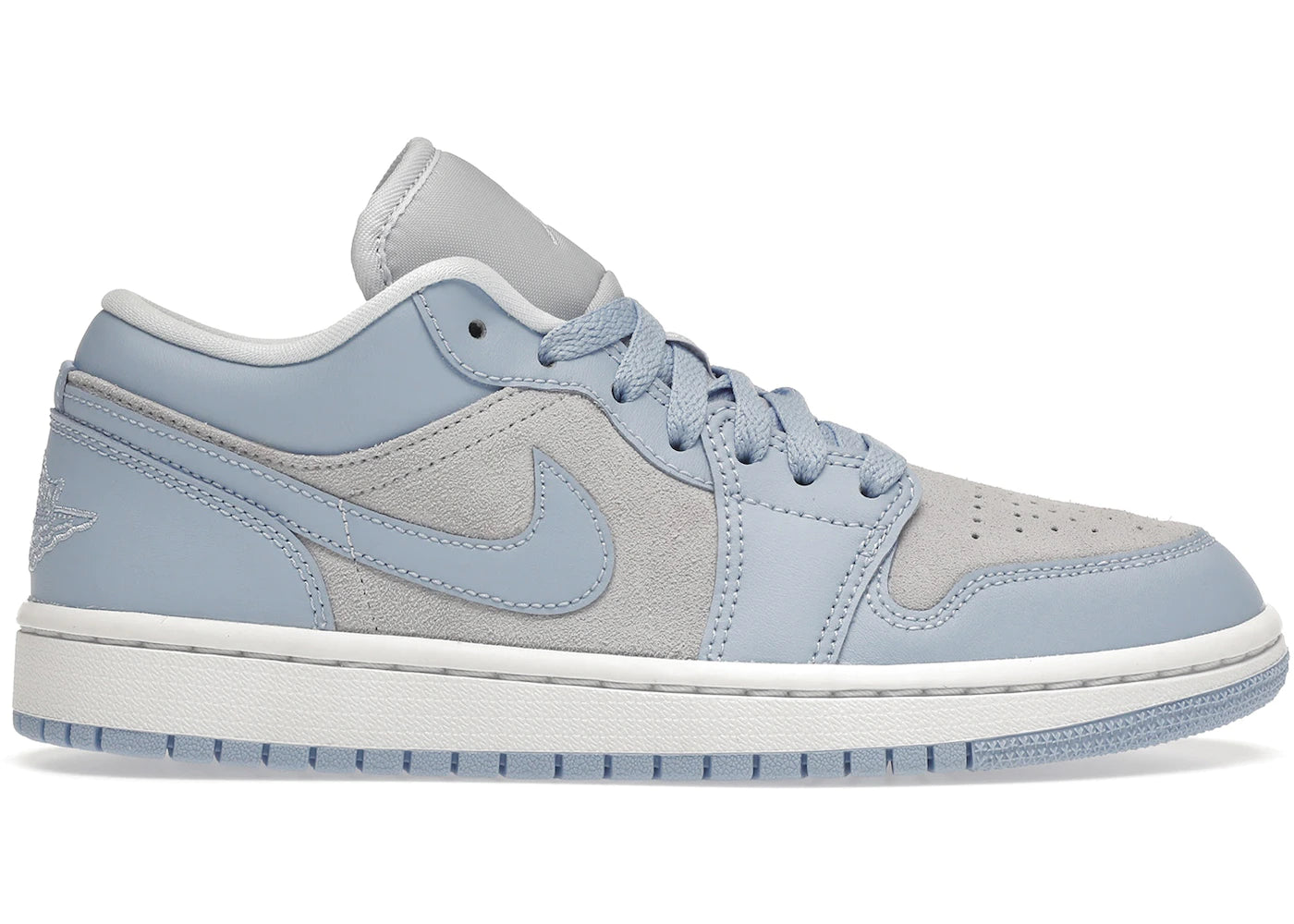 Air Jordan 1 Low Aluminium Football Grey (W)