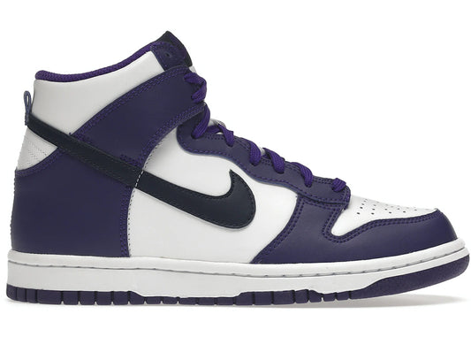 Nike Dunk High Electro Purple Midnight Navy