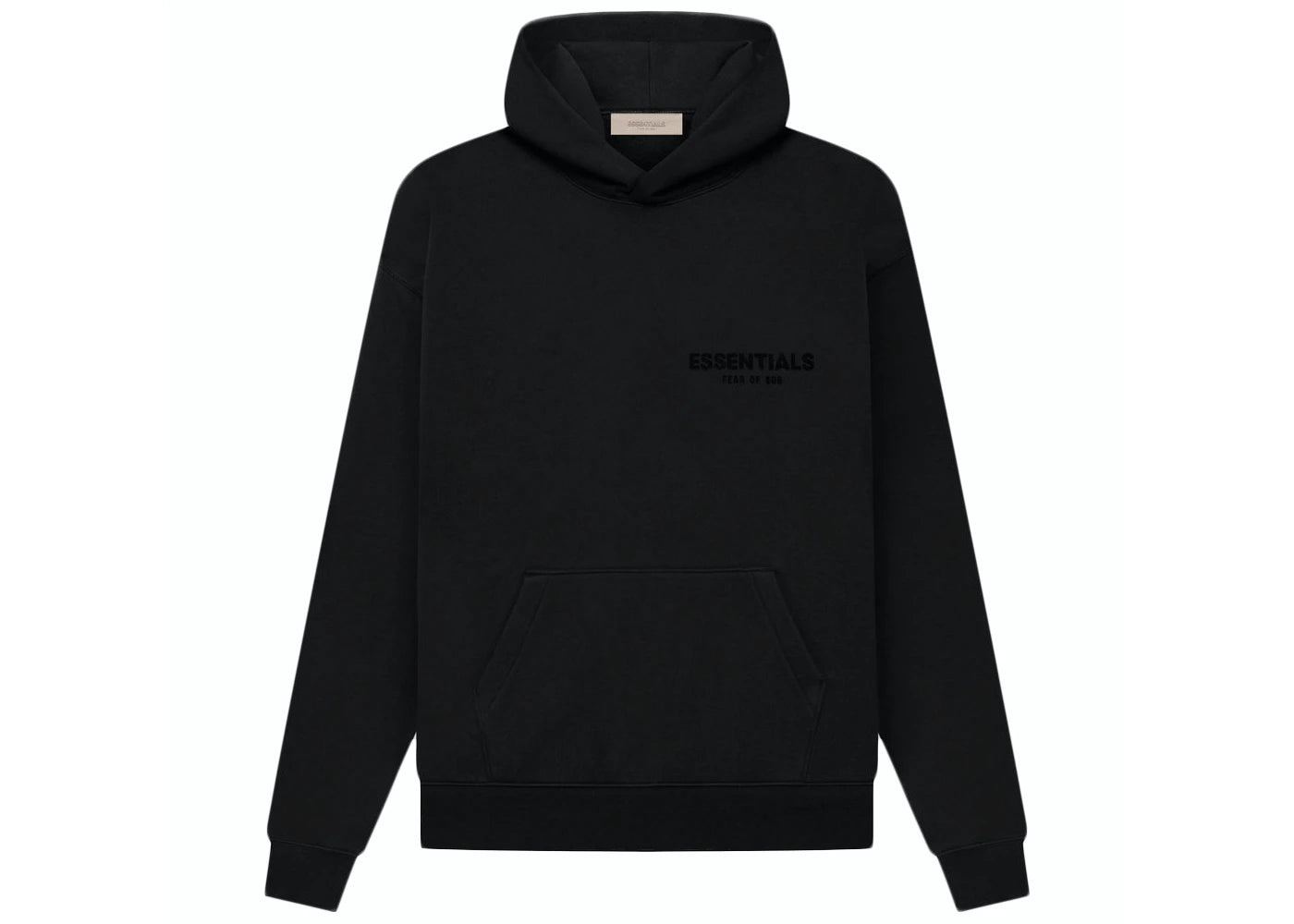 Fear of God Essentials Hoodie SS22 Stretch Limo Black